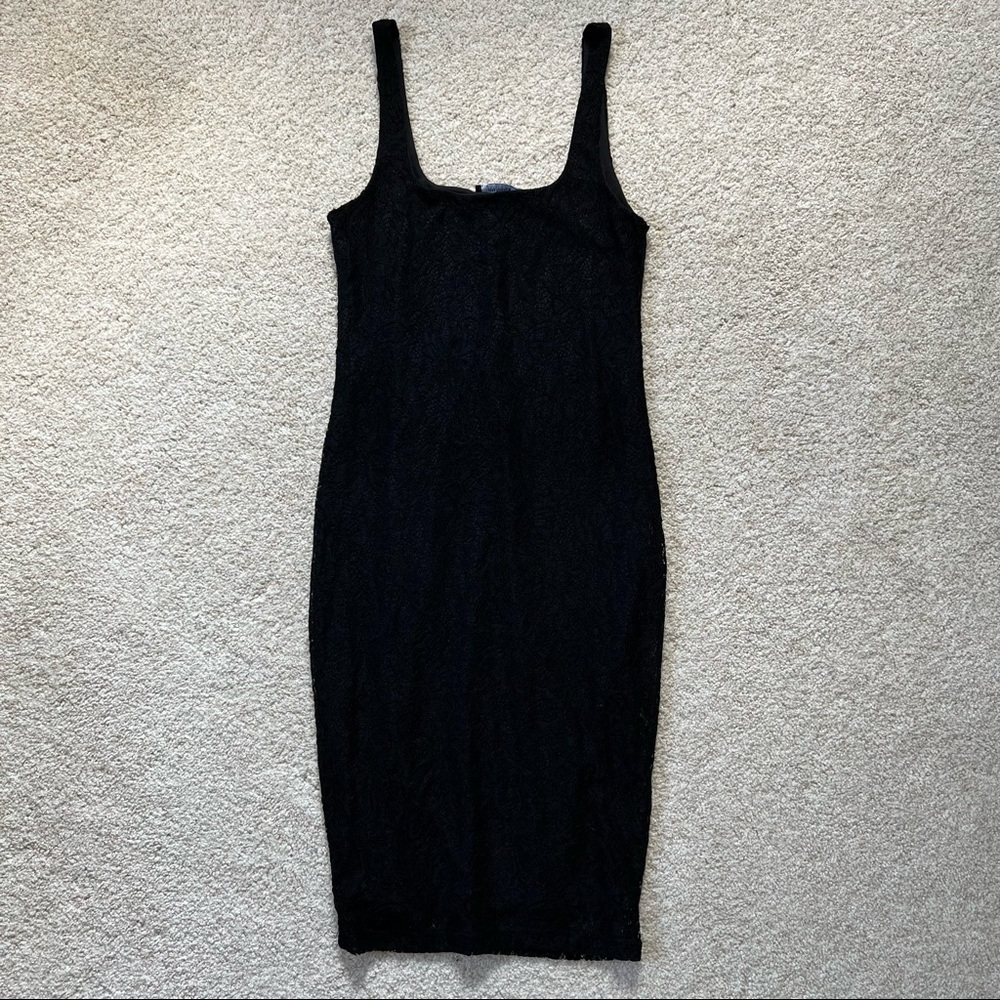 Zara Lace Black Dress